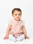 Baby girls pink romper