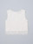 Girls white sleeveless top