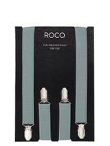 Boys dusty sage adjustable braces