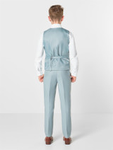Prom suit in sage green
