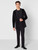 Boys teen black velvet jacket