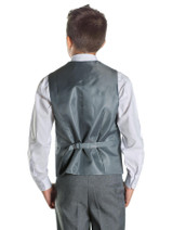 Boys grey prom suit