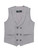 boys grey wedding waistcoat