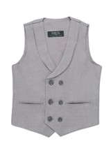 boys grey wedding waistcoat