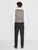 Black and brown checked prom suit
