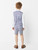 Boys blue check short suit - Jake