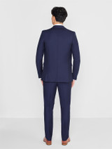 Navy and blue page boy suit