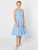 Girls blue party dress