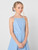 Girls blue party dress