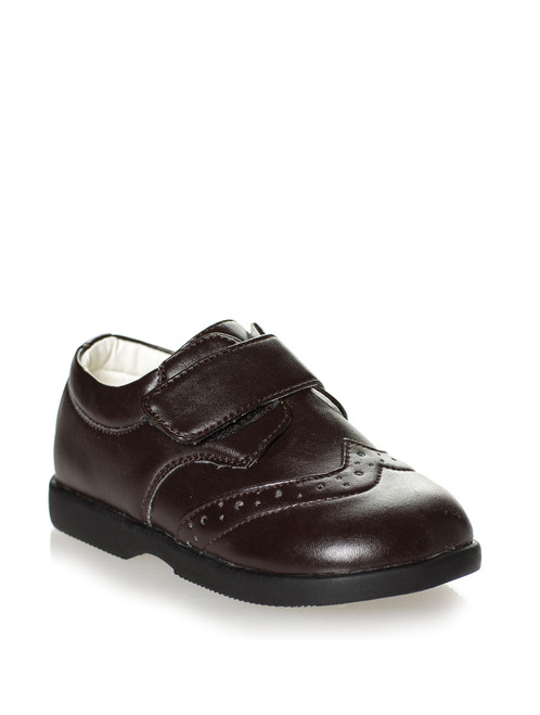 Baby boys brown brogues