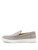 Boys grey slip on loafers - Braden