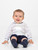 baby boys navy romper