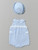 Blue & White Baby Romper