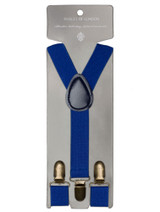 Boys royal blue braces