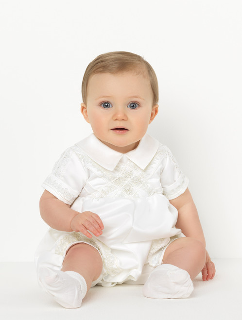boys ivory christening outfits