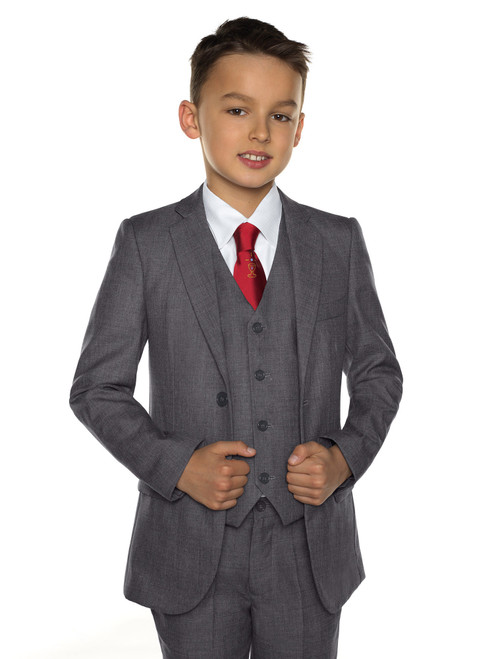 boys grey communion suits