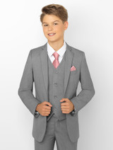 boys dove grey suit