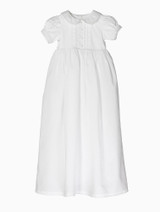 white christening gown