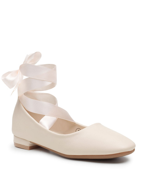 Paisley of London Girls Nude Eloquence Shoes