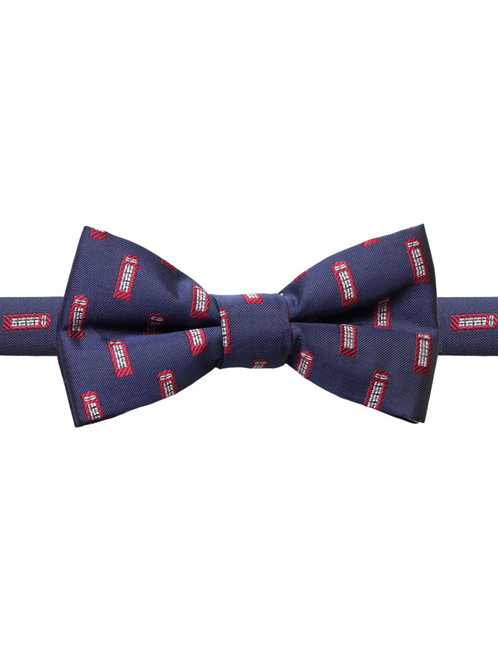 Boys royal telephone box dickie bow