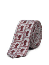 Boys royal stamp print tie