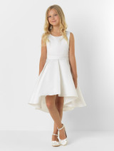 girls ivory prom dress - belle
