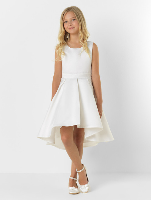 girls ivory prom dress - belle