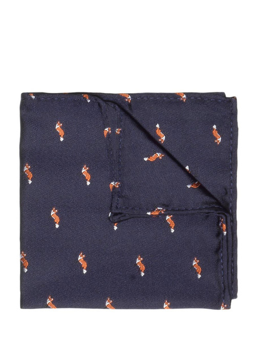 navy fox hanky