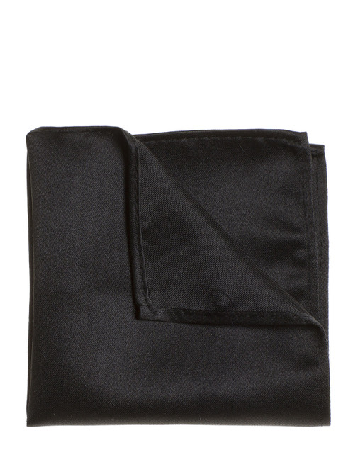 Black pocket square