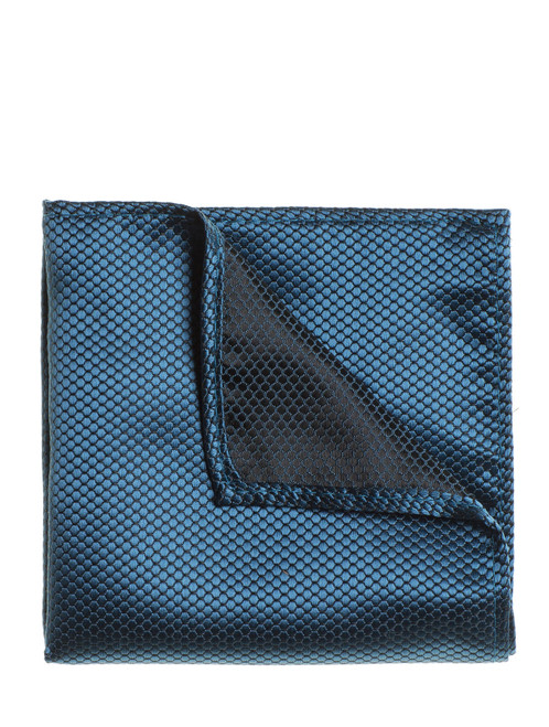 Teal pocket square