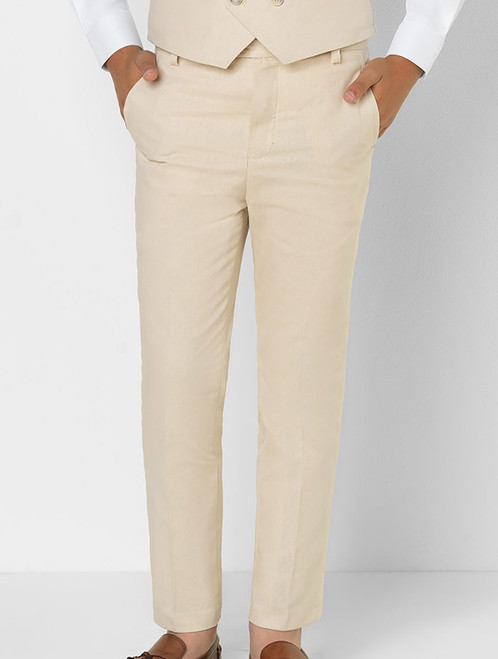 Boys beige trousers - Harvey
