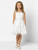 Girls White Party Dress