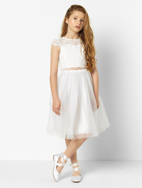 Paisley of London Girls White Dress