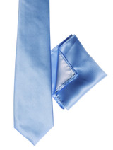 sky blue boys tie
