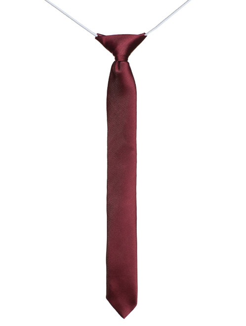 Boys burgundy tie