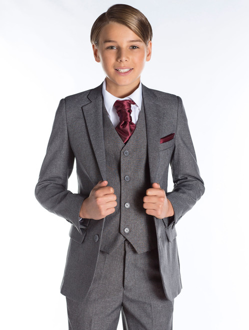Boys grey suits