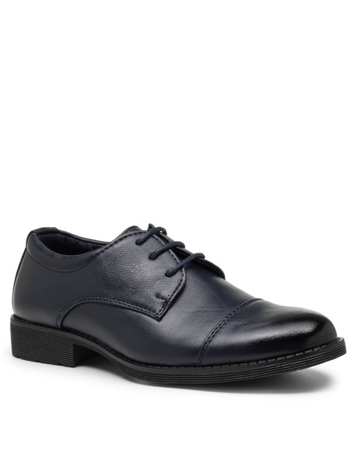 Roco navy communion shoes