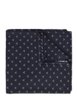 Boys navy trio dot hanky