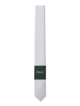 Boys skinny silver trio dot tie