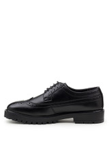 Boys black chunky  brogues - Leyton