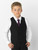 Boys black waistcoat
