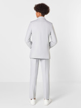 Older boys stone grey suit