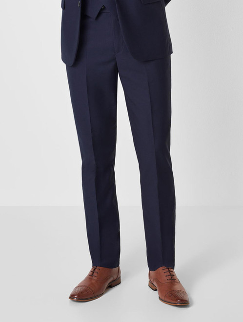 Navy suit trousers for boys