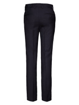 boys navy smart trousers