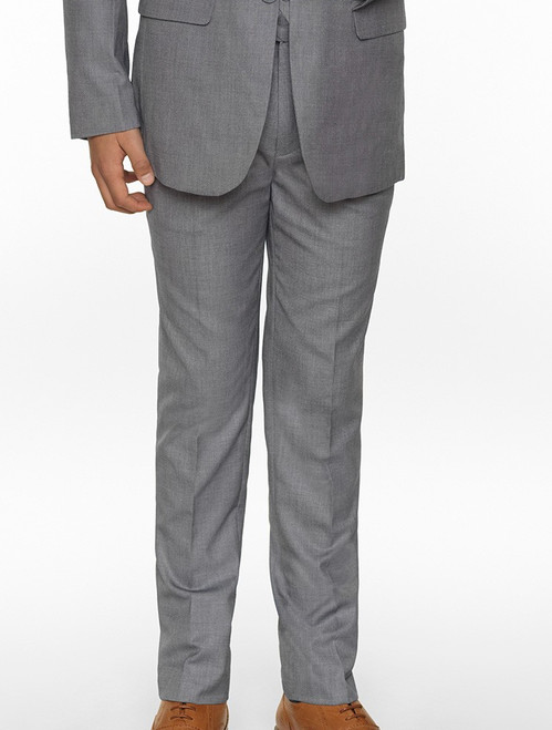 boys dove grey trousers