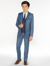boys blue wedding suit