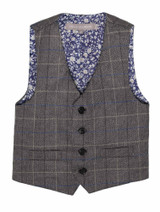 Boys grey waistcoat - Benedict