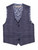paisley check waistcoat