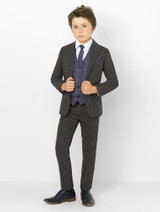 boys grey suit