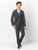 Boys classic grey prom suit